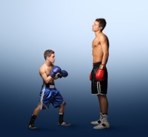 david&goliath as boxers